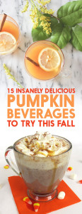 15 Insanely Delicious Pumpkin Beverages To Try This Fall